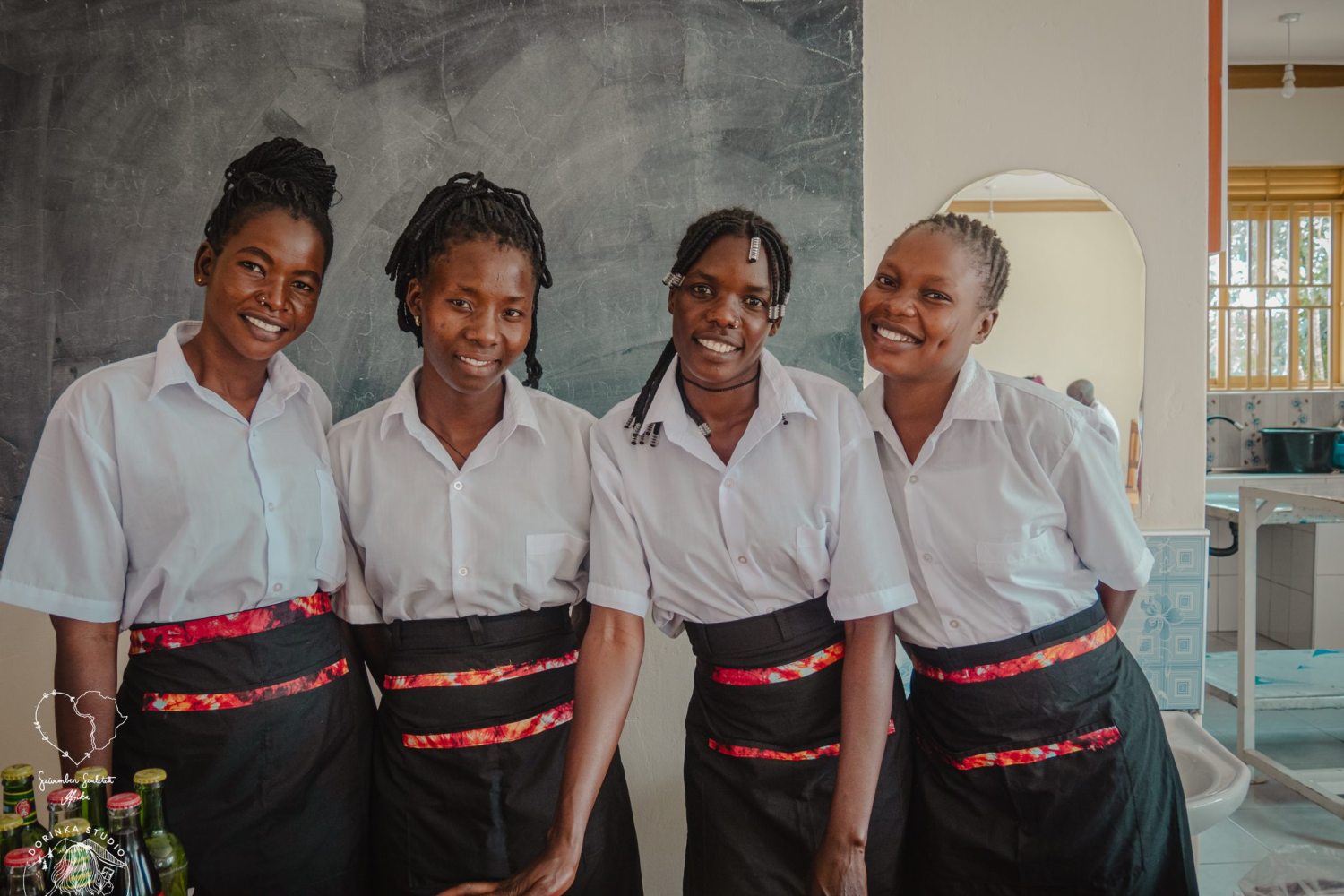 Girls atone of the association's schools