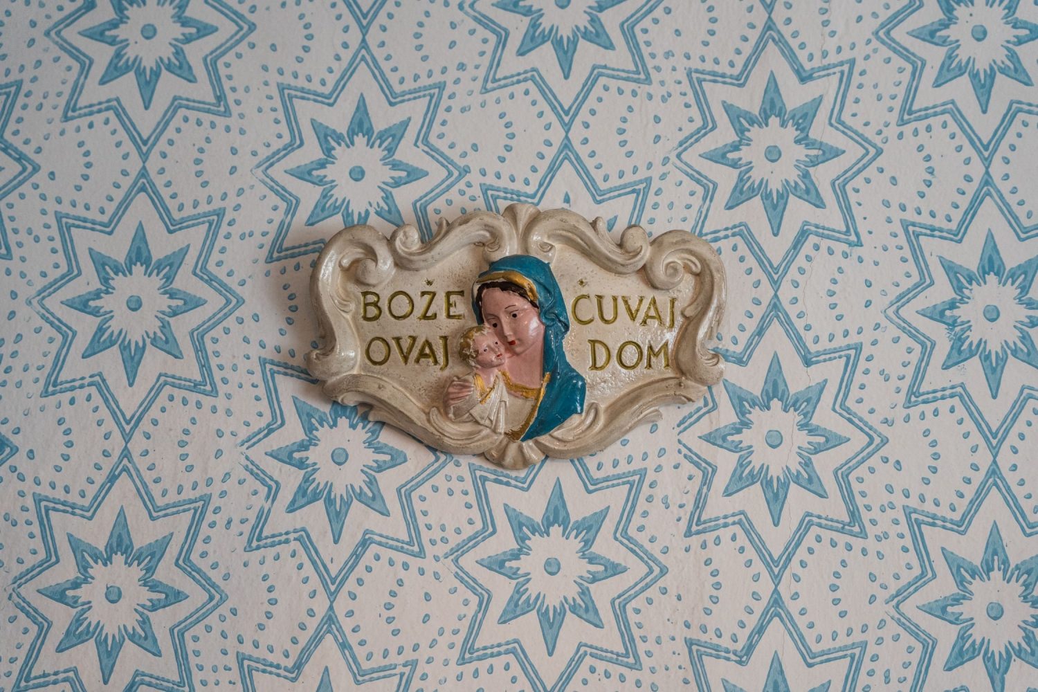 Plaque with Our Lady