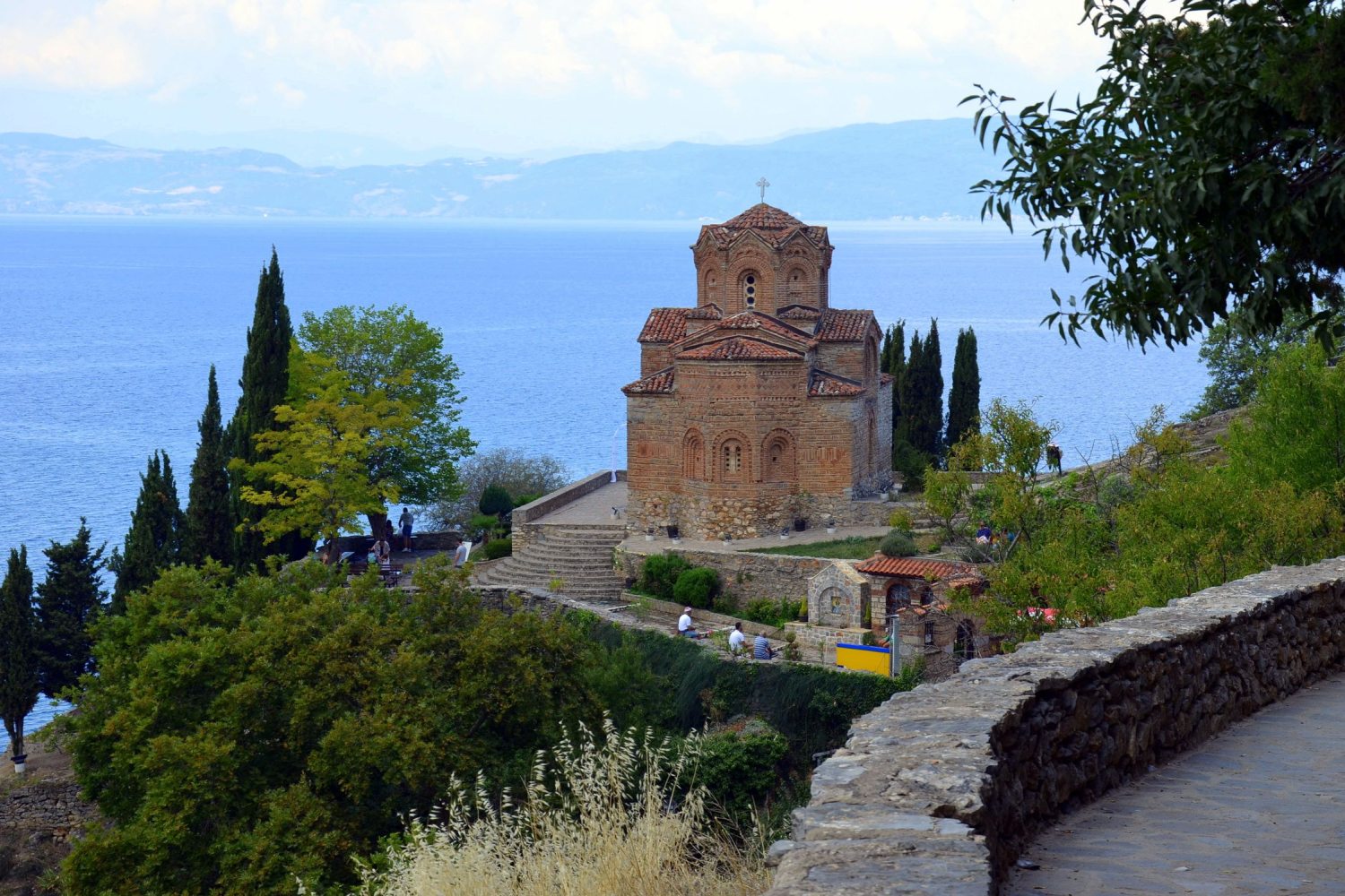 Macedónia Ohrid vár