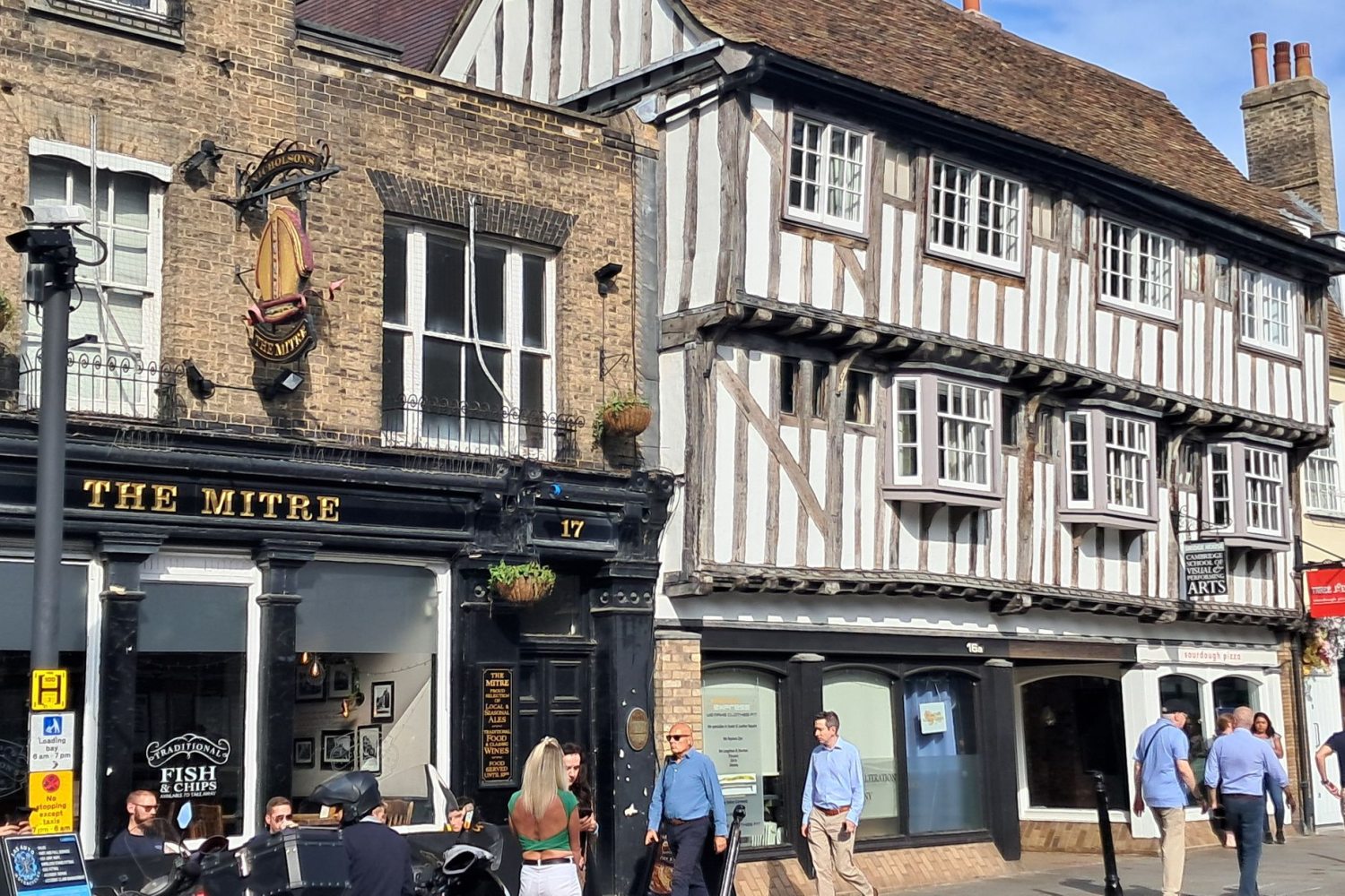 Cambridge épületek
