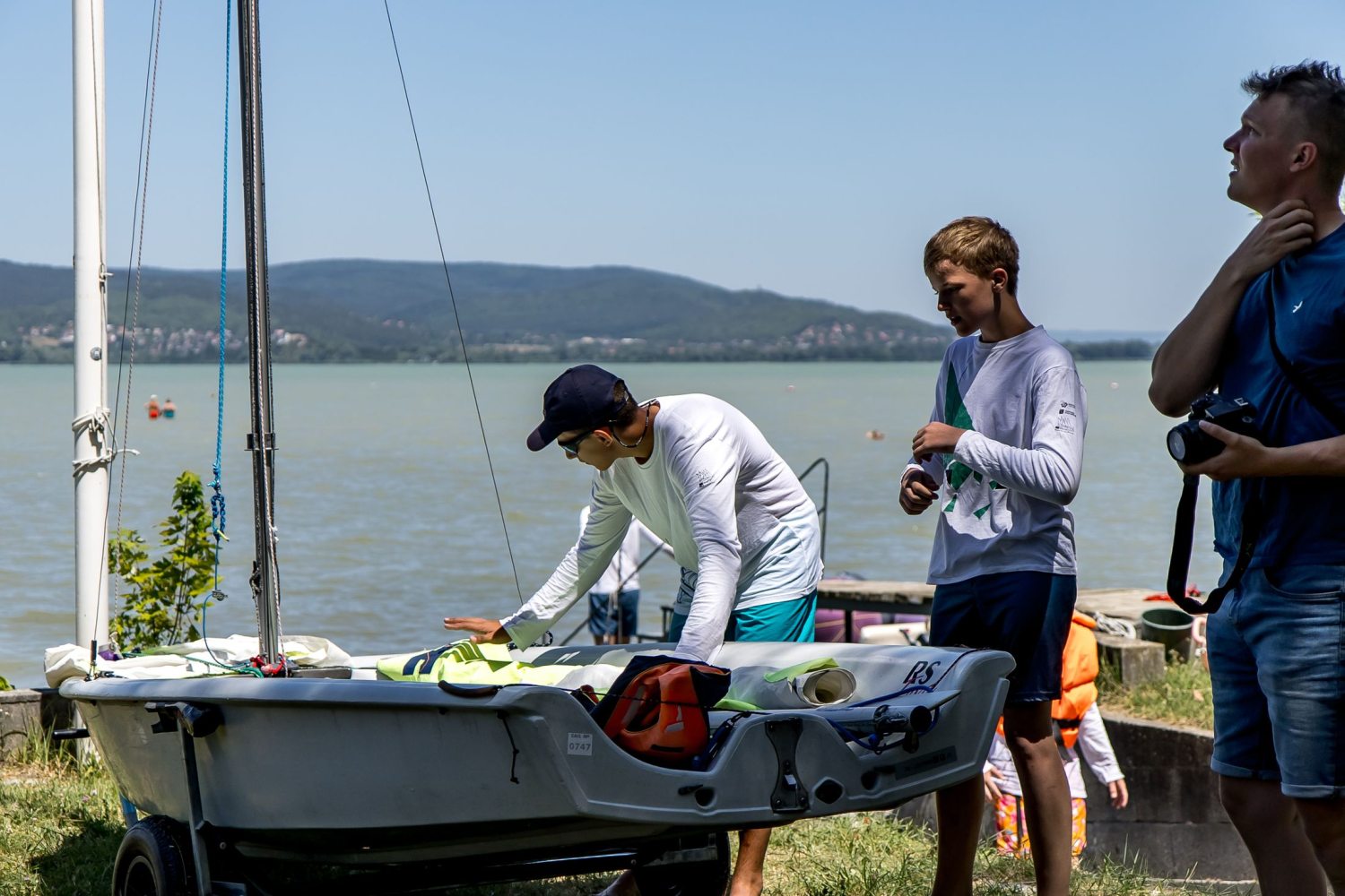 piarista vitorlástábor Balatonon
