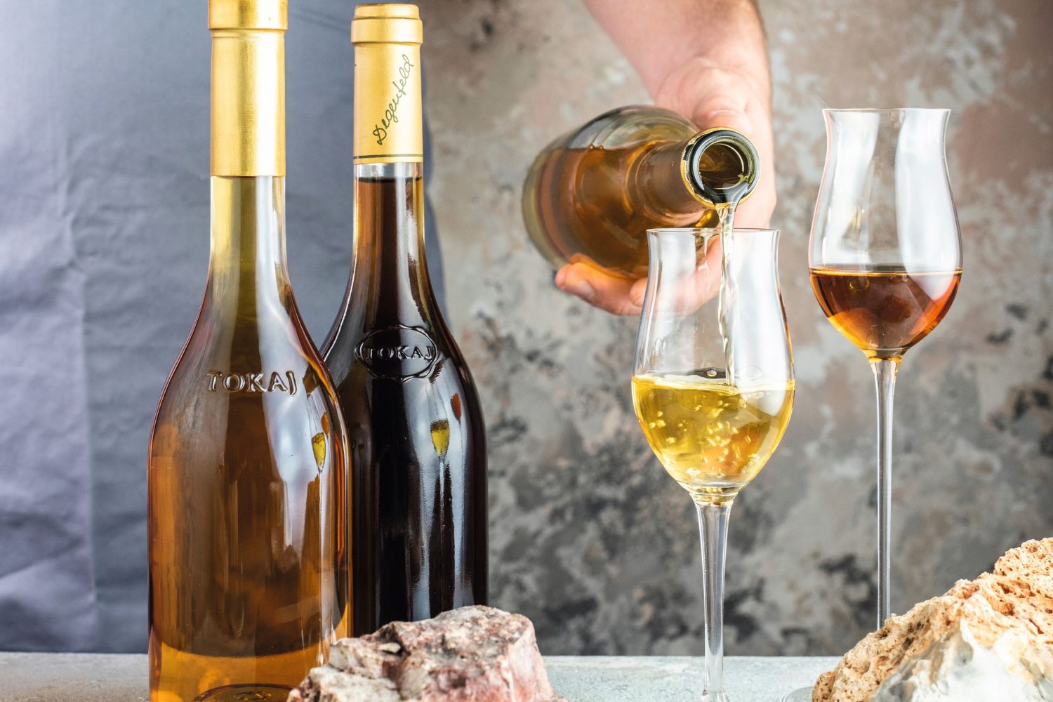 tokaji borok fajtái üvegben