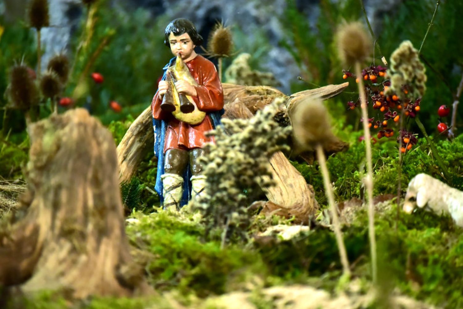 Vörs településen betlehem