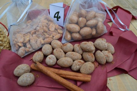 égetett mandula, égetett mogyoró