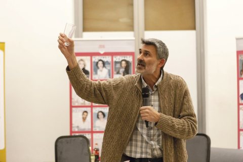 Pál Feri atya a Képmás-esten