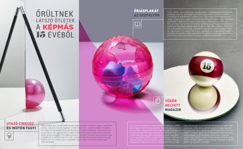 A Képmás 15 éves - emlékoldal a magazin 2017. márciusi számában