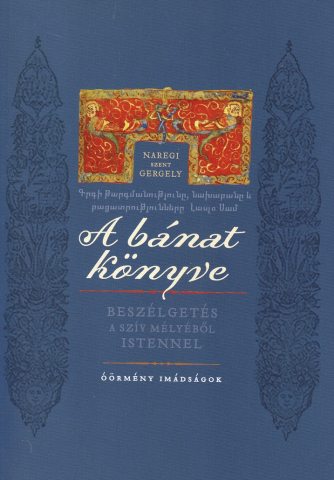 A bánat könyve - borító
