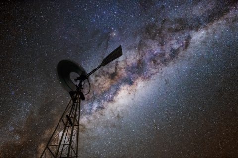 Namibiai éjszakai égbolt