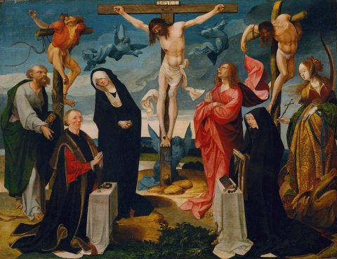 Cornelis Engebrechtsz: Keresztrefeszítés, cca 1525-27
