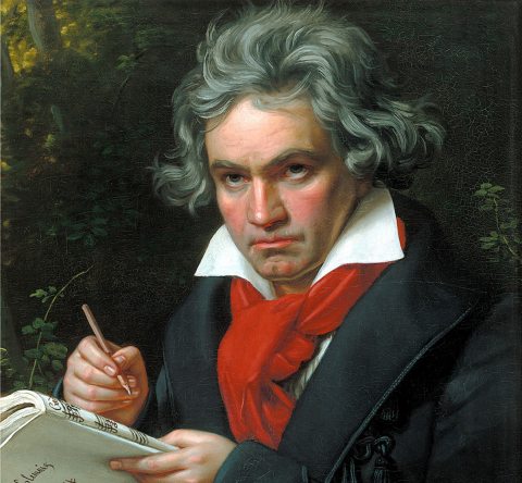 Beethoven - J. K. Stieler festménye