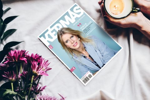 Ürge-Vorsatz Diána a januári Képmásban