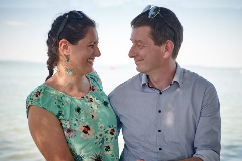 Ház Gergely és Tóth Lujzi, a hétgyerekes házaspár