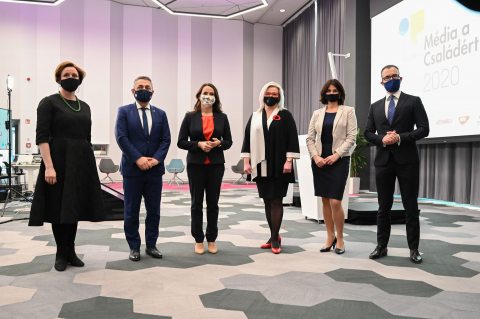 Média a Családért-díj sajtótájékoztató