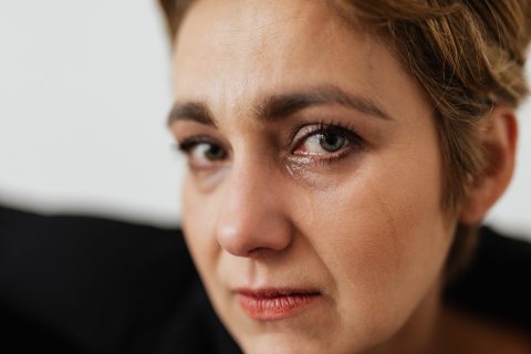 Depressziós nő