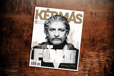 A márciusi Képmás - a címlapon: Novák Péter