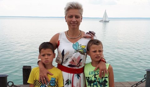 Kertész Niki és ikerfiai, Nimród és Hunor