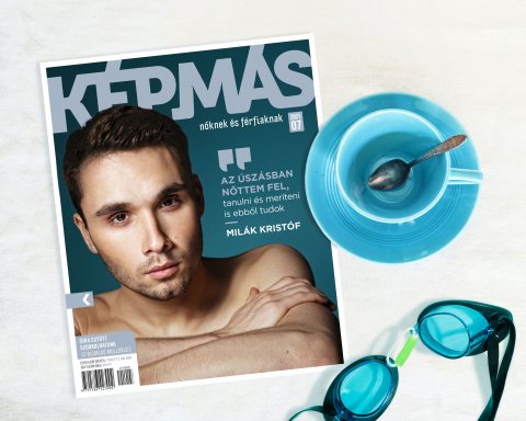 Milák Kristóf a júliusi Képmás címlapján