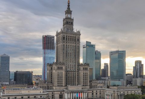 A Kultúra és Tudomány Palotája varsóban - Kép: Wikipédia
