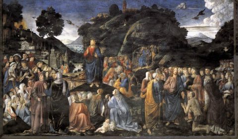 Cosimo Rosselli Sermone Della Montagna