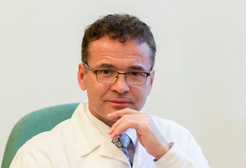 Dr. Gerber Gáborral, a Magyar Anatómus Társaság elnöke