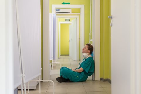 egészségügyi dolgozók