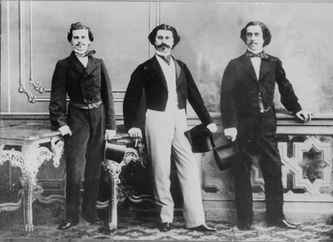 A Strauss testvérek, Eduard, Johann és Josef