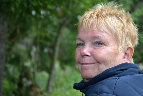 Ungvári Györgyi kerekesszékes révész