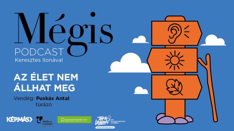 Mégis podcast 5. adásának plakátja