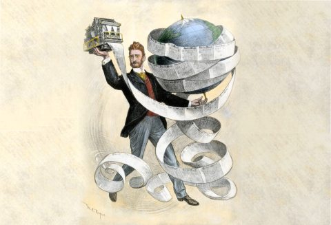 Pulitzer József illusztráció