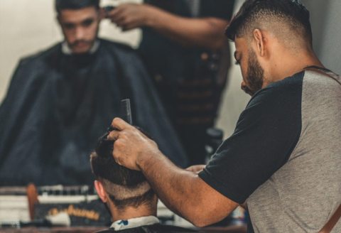 a hairdresser salon