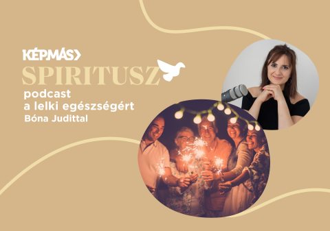 A Spiritusz podcast Az ünnep bennünk van epizófjának plakátja
