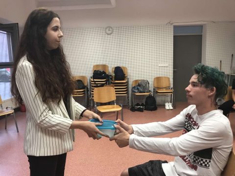 Fiatalok az ART-RAVALÓ próbáján