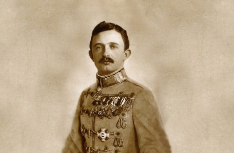 IV. Károly egyenruhás portréja