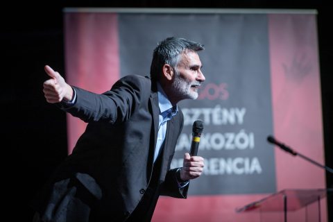 Pál Feri a Keresztény Vállalkozói Konferencia tavalyi előadásán