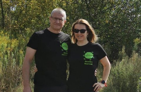 az Élménybarangolások szervezői, Büki Orsi és Horváth Sanyi