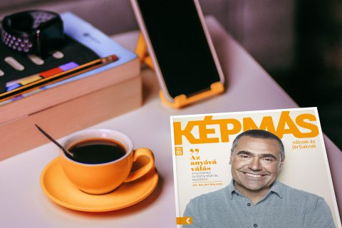 Képmás magazin címlapon Bálint Balázs szülész-nőgyógyásszal