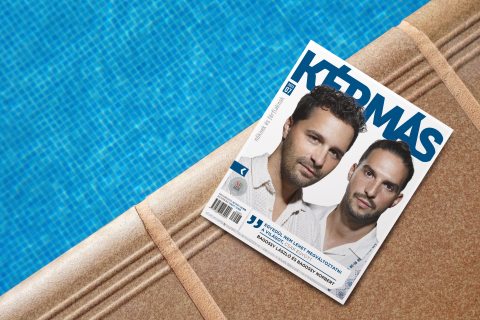 Képmás magazin, a címlapon a Bagossy Brothers