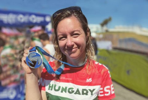 Lévay Petra paralimpikon a Long Beach-i világkupán