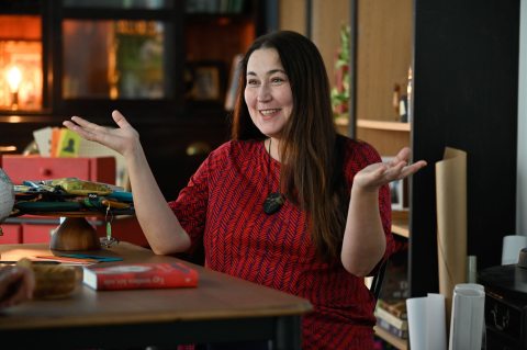 Szabó T. Anna az Egy testben két szív antológiával