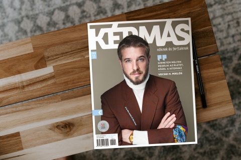 Vecsei H. Miklós a novemberi Képmás címlapján