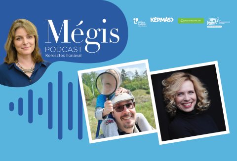 apák és koraszülöttek témájú mégis podcast kreatívja
