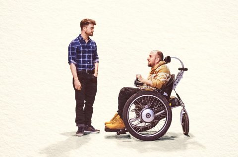 Daniel Radcliffe és David Holmes kaszkadőr 