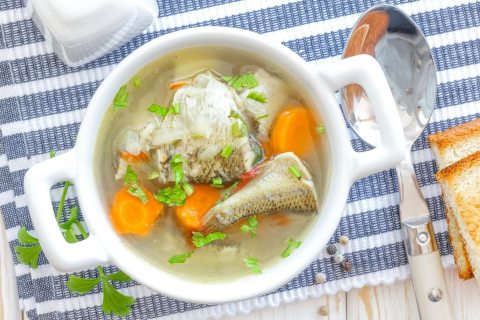 Karácsonyi halleves pontyból recept