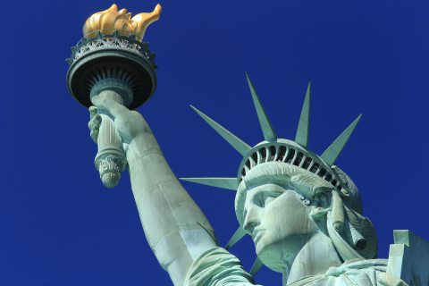 a Szabadság-szobor New York-ban