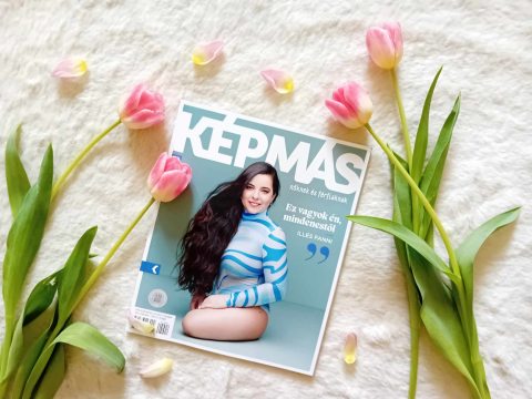 Illés Fanni az áprilisi Képmás magazin címlapján