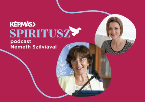 önbizalom gyerekkorbantémájú Spiritusz podcast plakátja