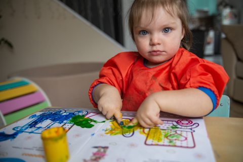EGYMI művészetterápia résztvevője (illusztráció)