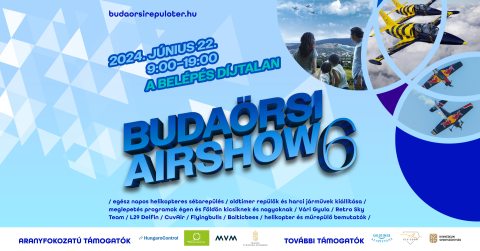a VI. Budaörsi Airshow plakátja