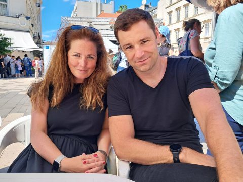 párkapcsolati kérdések könyv írói, Csonka Balázs és Sákovics Diana
