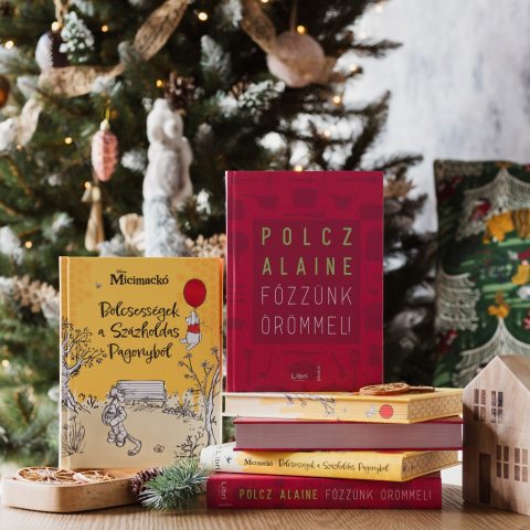 Libri Polcz Alaine kötet és Micimackó díszkiadás